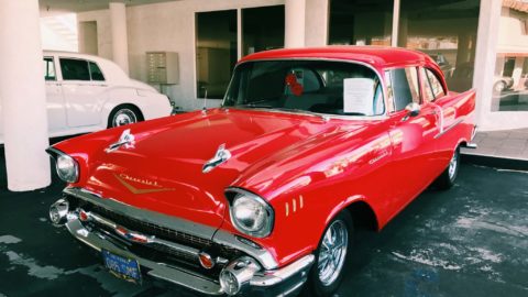 RVing to Palm Springs Vintage Cars