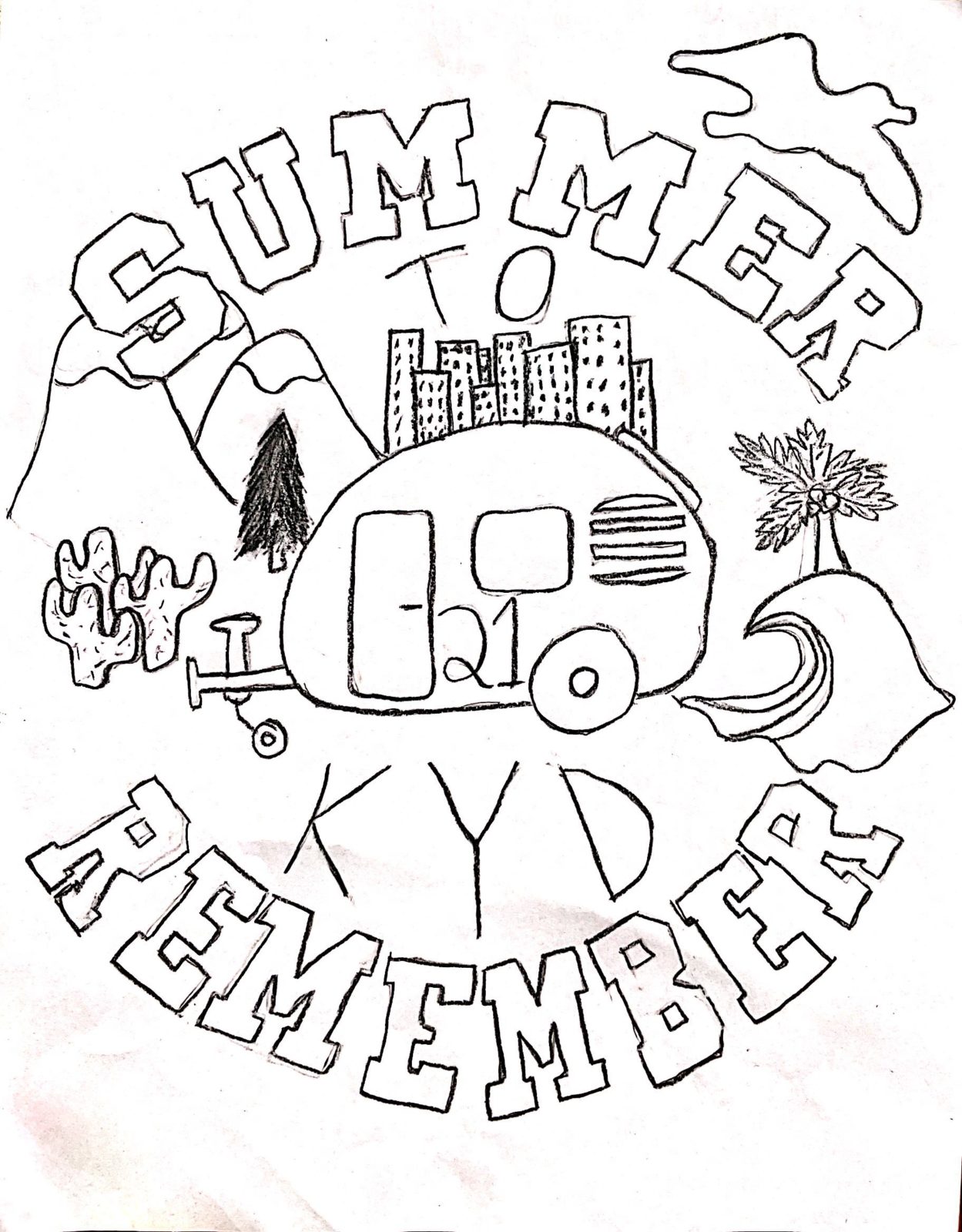 Summer To Remember® Kids Art Gallery Keep Your Daydream