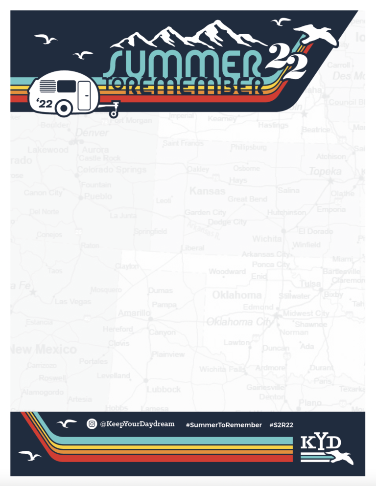 Summer to remember printable fun list keep your daydream